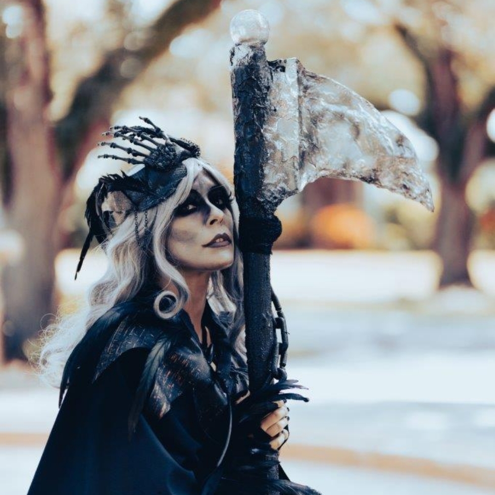 COMPLETE GRIM REAPER Lady of the Dark Costume